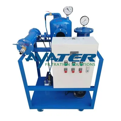 Sisteme hidraulice de purificare a uleiului